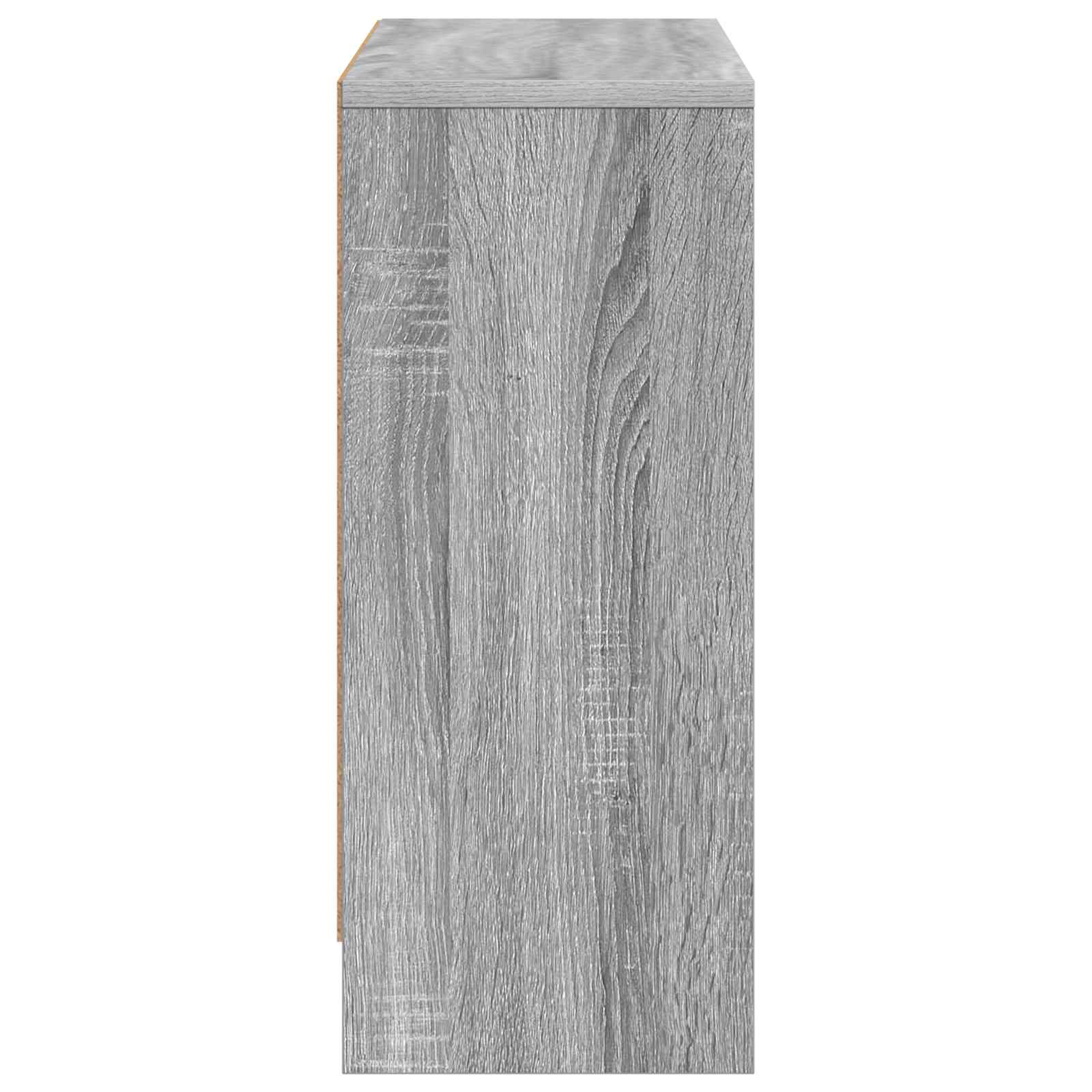 Servírovací skříň se zásuvkou Šedá Sonoma 73,5 x 22,5 x 53,5 cm - obrázek 7