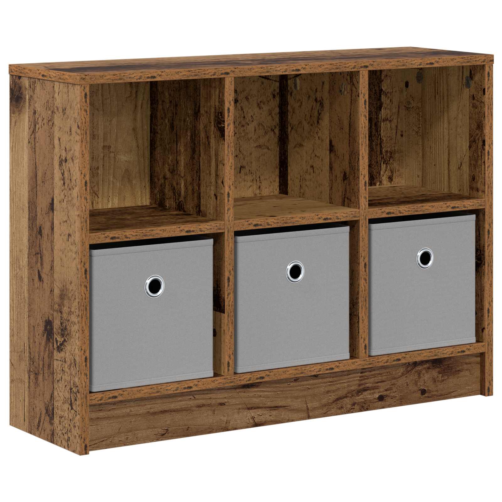 Servírovací skříň se zásuvkou Staré dřevo 73,5 x 22,5 x 53,5 cm - obrázek 2
