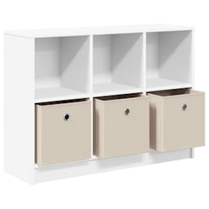 Servírovací skříň se zásuvkou Bílá 88,5 x 27,5 x 63,5 cm - obrázek 5
