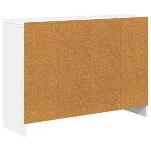 Servírovací skříň se zásuvkou Bílá 88,5 x 27,5 x 63,5 cm - obrázek 8