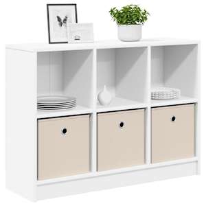 Servírovací skříň se zásuvkou Bílá 88,5 x 27,5 x 63,5 cm - obrázek 3
