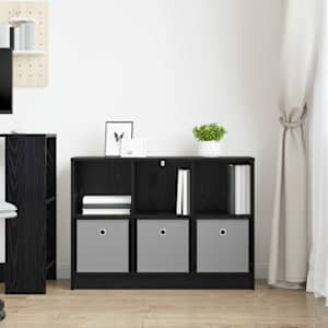 Servírovací skříň se zásuvkou Černý dub 88,5 x 27,5 x 63,5 cm - obrázek 4