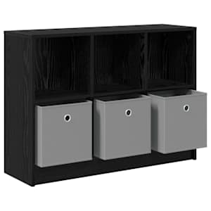 Servírovací skříň se zásuvkou Černý dub 88,5 x 27,5 x 63,5 cm - obrázek 5