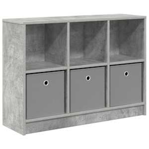 Servírovací skříň Betonově šedá 88,5 x 27,5 x 63,5 cm - obrázek 2