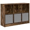 vidaXL K&otilde;ide Suitsetatud tamm 88,5 x 27,5 x 63,5 cm