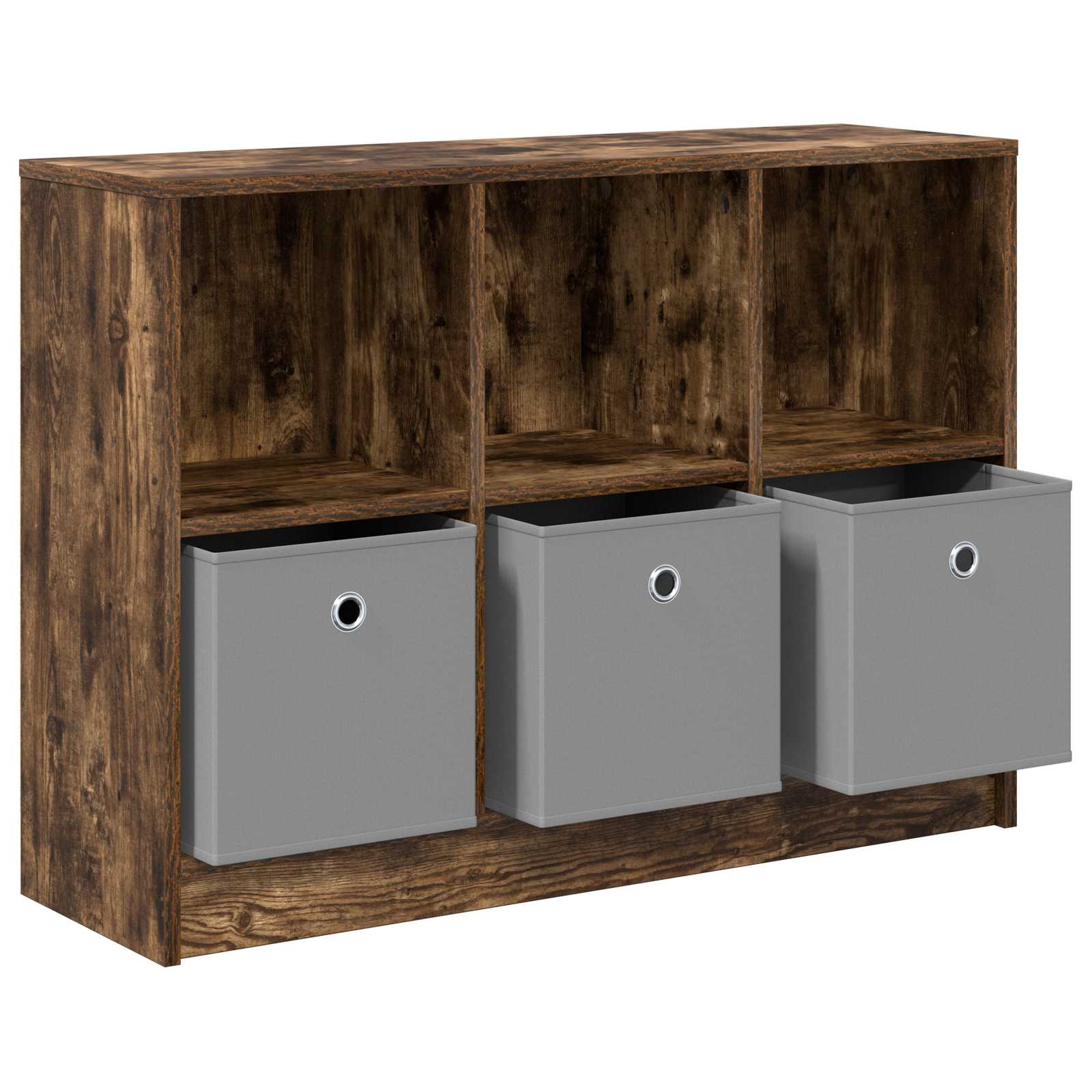Servírovací skříň se zásuvkou Kouřový dub 88,5 x 27,5 x 63,5 cm - obrázek 5