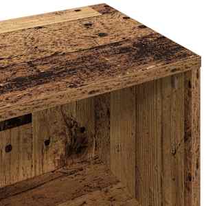 Servírovací skříň se zásuvkou Staré dřevo 88,5 x 27,5 x 63,5 cm - obrázek 9