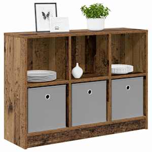 Servírovací skříň se zásuvkou Staré dřevo 88,5 x 27,5 x 63,5 cm - obrázek 3