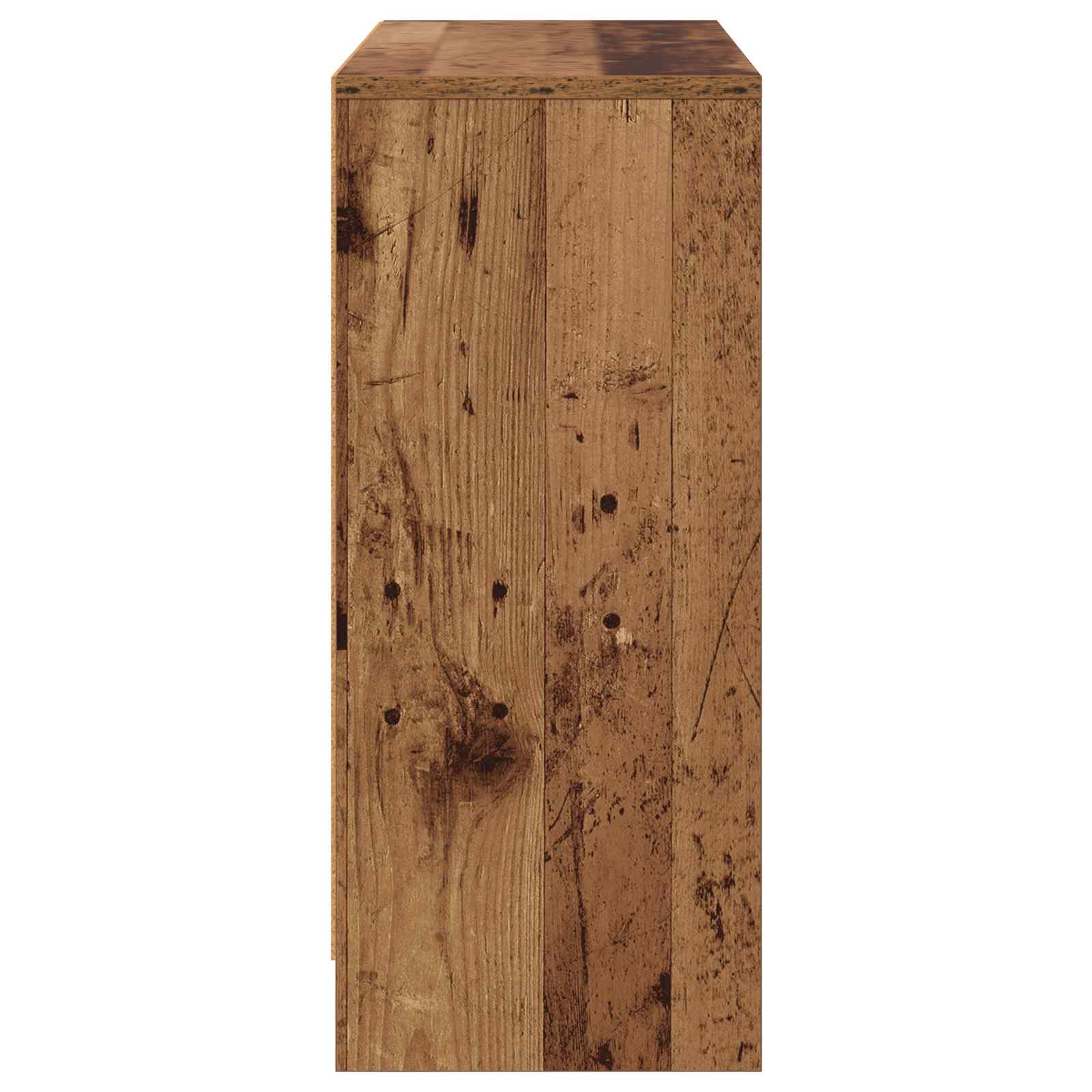 Servírovací skříň se zásuvkou Staré dřevo 88,5 x 27,5 x 63,5 cm - obrázek 7