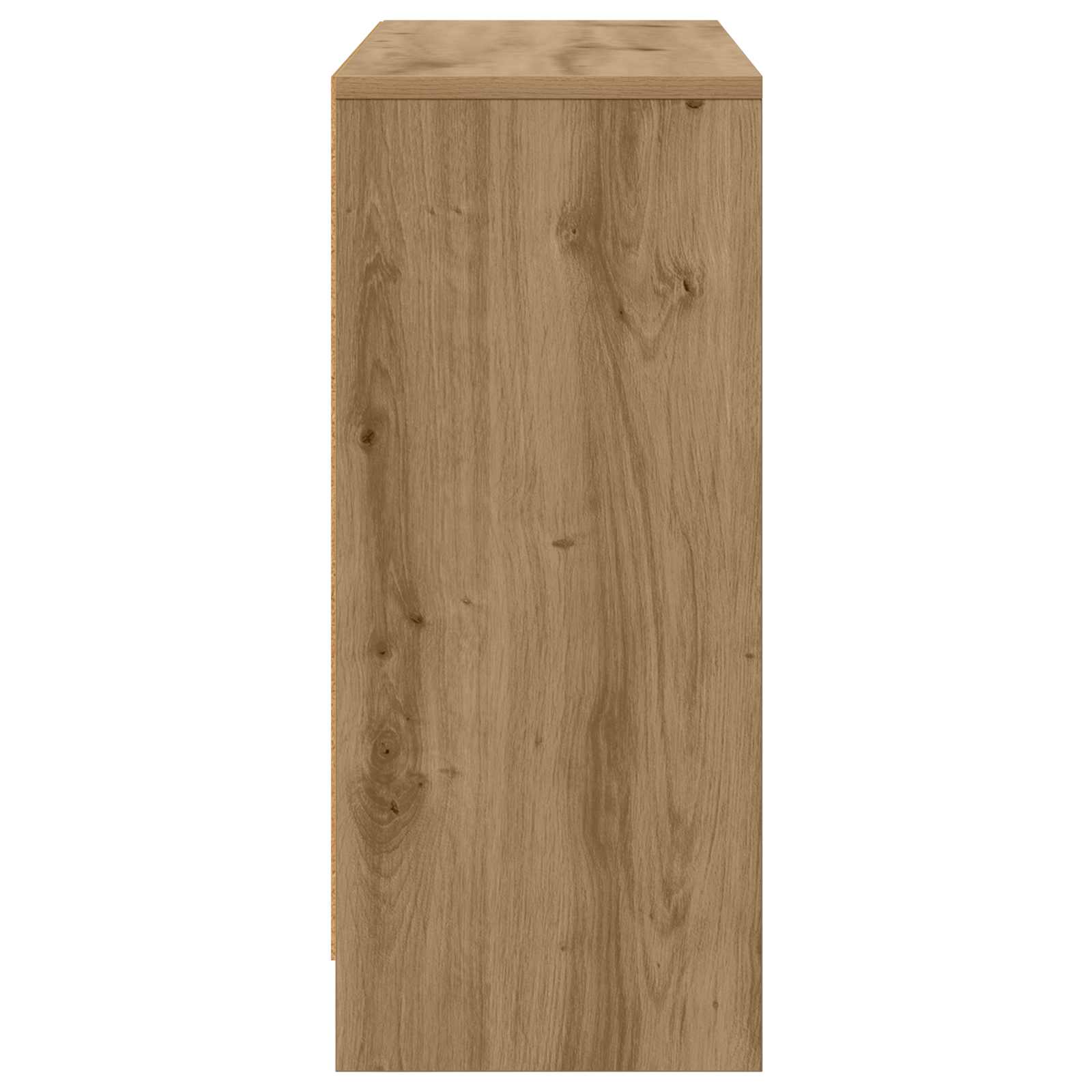 Servírovací skříň Artisanový dub 88,5 x 27,5 x 63,5 cm - obrázek 7