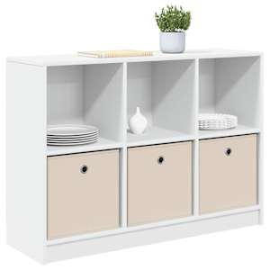 Servírovací skříň se zásuvkou Bílá 102 x 32 x 73,5 cm - obrázek 3
