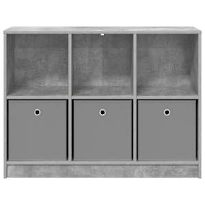 Servírovací skříň se zásuvkou Betonově šedá 102 x 32 x 73,5 cm - obrázek 6