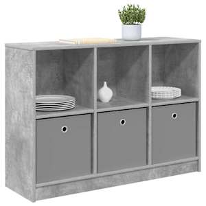 Servírovací skříň se zásuvkou Betonově šedá 102 x 32 x 73,5 cm - obrázek 3