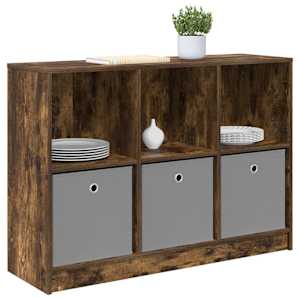 Servírovací skříň se zásuvkou Kouřový dub 102 x 32 x 73,5 cm - obrázek 3