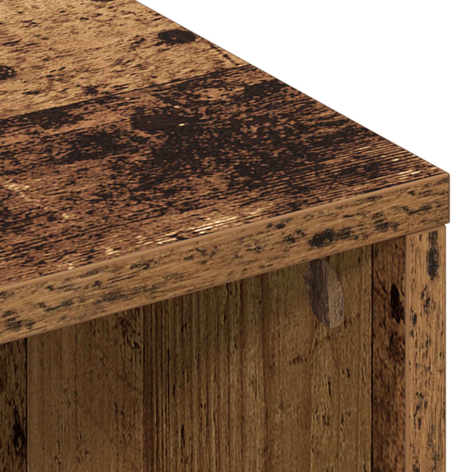 Servírovací skříň se zásuvkou Staré dřevo 102 x 32 x 73,5 cm - obrázek 9