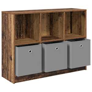 Servírovací skříň se zásuvkou Staré dřevo 102 x 32 x 73,5 cm - obrázek 5