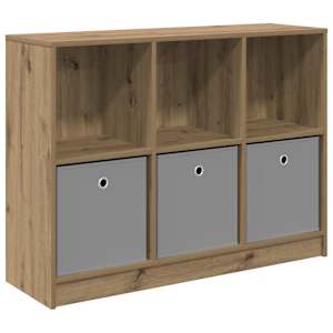 Servírovací skříň Artisanový dub 102 x 32 x 73,5 cm - obrázek 2