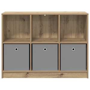 Servírovací skříň Artisanový dub 102 x 32 x 73,5 cm - obrázek 6