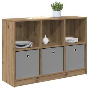 Servírovací skříň Artisanový dub 102 x 32 x 73,5 cm - obrázek 3
