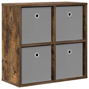 Servírovací skříň se zásuvkou Kouřový dub 59,5 x 27 x 57 cm - obrázek 2
