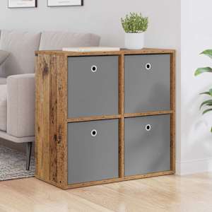Servírovací skříň se zásuvkou Staré dřevo 68,5 x 32 x 67 cm - obrázek 1