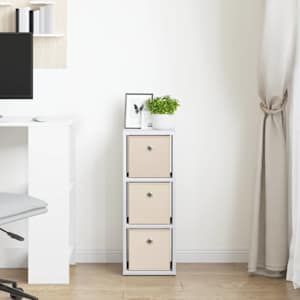 Servírovací skříň se zásuvkou Bílá 25,5 x 22 x 69,5 cm - obrázek 3