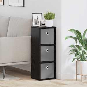 Strani šal s predalom Črna Orehovina 25,5 x 22 x 69,5 cm