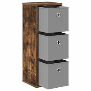 Servírovací skříň se zásuvkou Kouřový dub 25,5 x 22 x 69,5 cm - obrázek 4