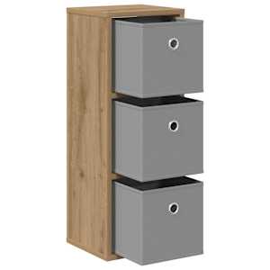 Servírovací skříň Artisanový dub 25,5 x 22 x 69,5 cm - obrázek 4