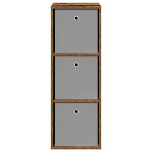 Servírovací skříň se zásuvkou Staré dřevo 35 x 32 x 99,5 cm - obrázek 5