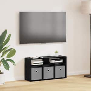 Nízký skříň se zásuvkou Černý dub 72 x 22,5 x 38 cm - obrázek 1