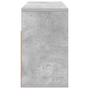 Nízký skříň se zásuvkou Betonově šedá 72 x 22,5 x 38 cm - obrázek 7
