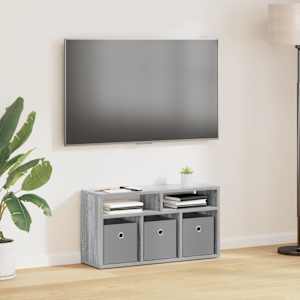 Nizek šalter s predalom Siva Sonoma 72 x 22,5 x 38 cm