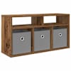 vidaXL Madal laud sahtliga Vana puit 72 x 22,5 x 38 cm