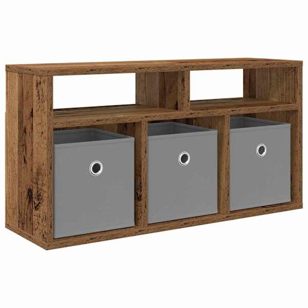 vidaXL Madal laud sahtliga Vana puit 72 x 22,5 x 38 cm