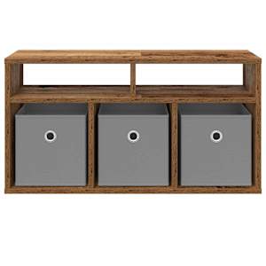 Nízký skříň se zásuvkou Staré dřevo 72 x 22,5 x 38 cm - obrázek 6