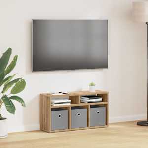 Nizek šalter s predalom Umetni hrast 72 x 22,5 x 38 cm