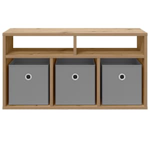 Nízký skříň 72 x 22,5 x 38 cm Artisanový dub - obrázek 6