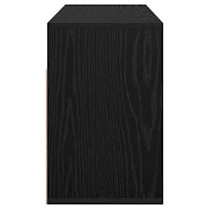 Nízký skříň se zásuvkou Černý dub 87 x 27,5 x 43 cm - obrázek 7