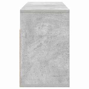 Nízký skříň se zásuvkou Betonově šedá 87 x 27,5 x 43 cm - obrázek 7