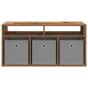 Nízký skříň se zásuvkou Staré dřevo 87 x 27,5 x 43 cm - obrázek 6