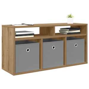 Nízký skříň 87 x 27,5 x 43 cm Artisanový dub - obrázek 3