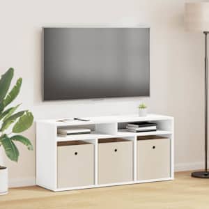 Nizek šalter s predalom Bela 102 x 32 x 48,5 cm