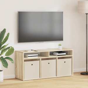 Nizek šalter s predalom Sonoma hrast 102 x 32 x 48,5 cm