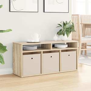 Nízký skříň se zásuvkou Sonoma dub 102 x 32 x 48,5 cm - obrázek 4