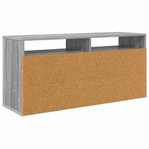 Nízký skříň se zásuvkou Šedá Sonoma 102 x 32 x 48,5 cm - obrázek 8