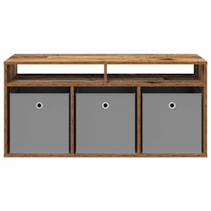 Nízký skříň se zásuvkou Staré dřevo 102 x 32 x 48,5 cm - obrázek 6