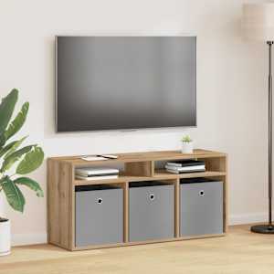 Nizek šalter s predalom Umetni hrast 102 x 32 x 48,5 cm