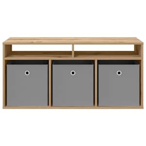 Nízký skříň 102 x 32 x 48,5 cm Artisanový dub - obrázek 6
