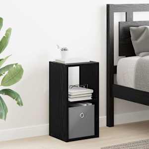 Nočna omarica s predalom Črna Orehovina 25,5 x 22 x 49,5 cm